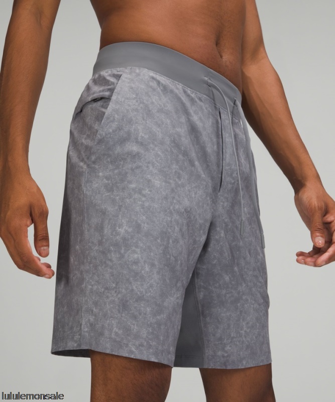 Lululemon Deutschland DELULU879 | Das Linerless Short 9 Asphalt Grau Multi